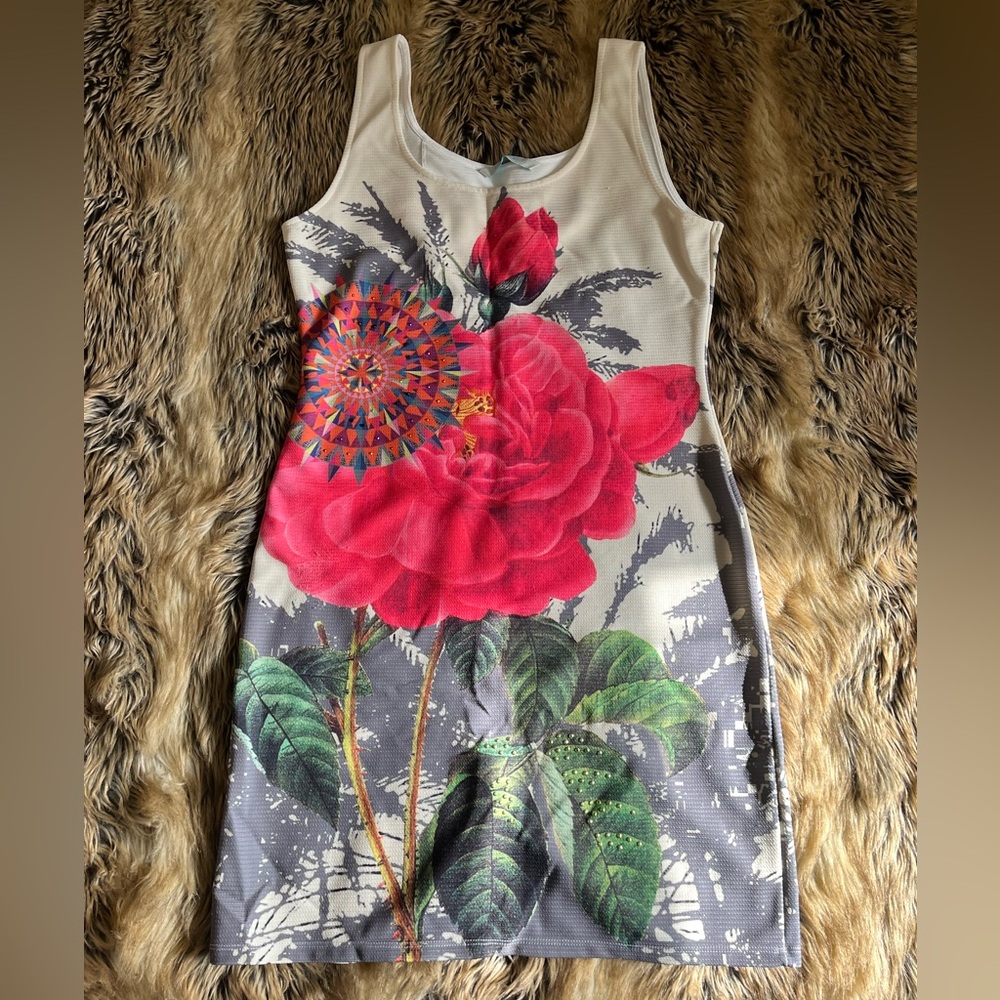 Desigual Multicolor Floral dress